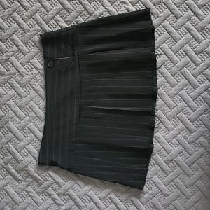Black Pleated Skirt